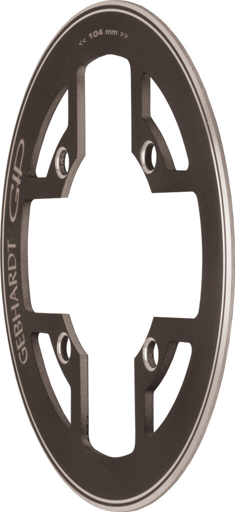 Gebhardt kettingbladring 42t bcd 104mm 4 armen, zwart