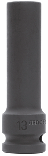 Gedore slagmoer-dopsleutel 1 2 | 6-kant | sw 30 mm | l. 78 mm - 3300705