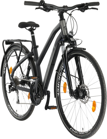 Ghost square 28 inch xs dames 27v zwart grijs