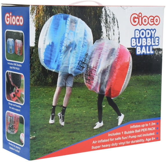 Bubbelvoetbal 120 cm PVC Blauw