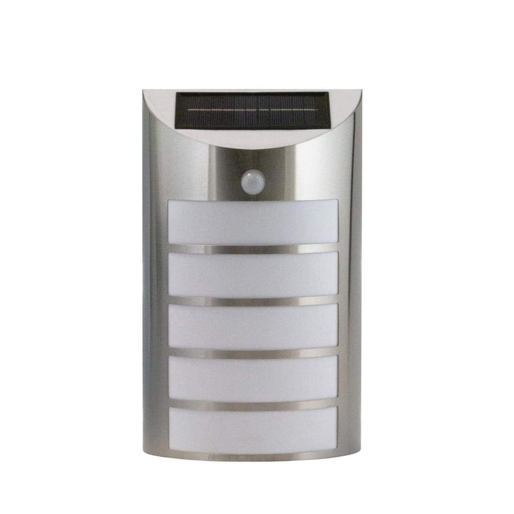 Ezolar led solar wandlamp met 5 leds en sensor