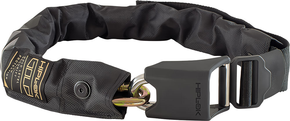 Hiplok gold 85cm chain lock