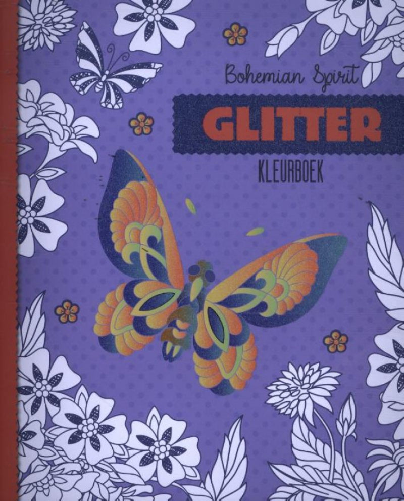 Imagebooks glitterkleurboek - bohemian spirit