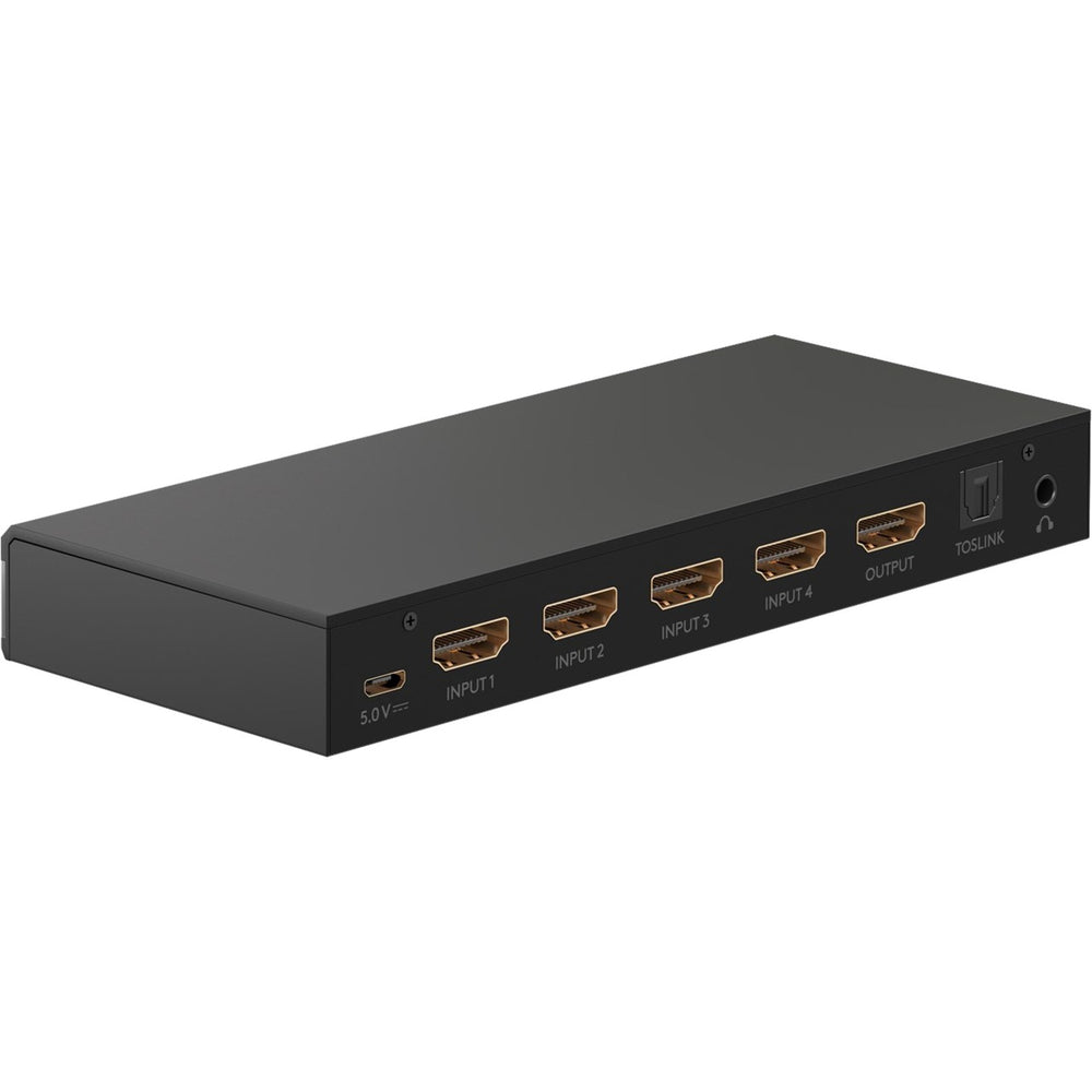 Goobay Goobay HDMI-schakelaar 4-1 Audio-uitgang 4K