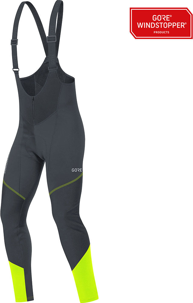 Gorewear c3 gore® windstopper® - bib tights with pad