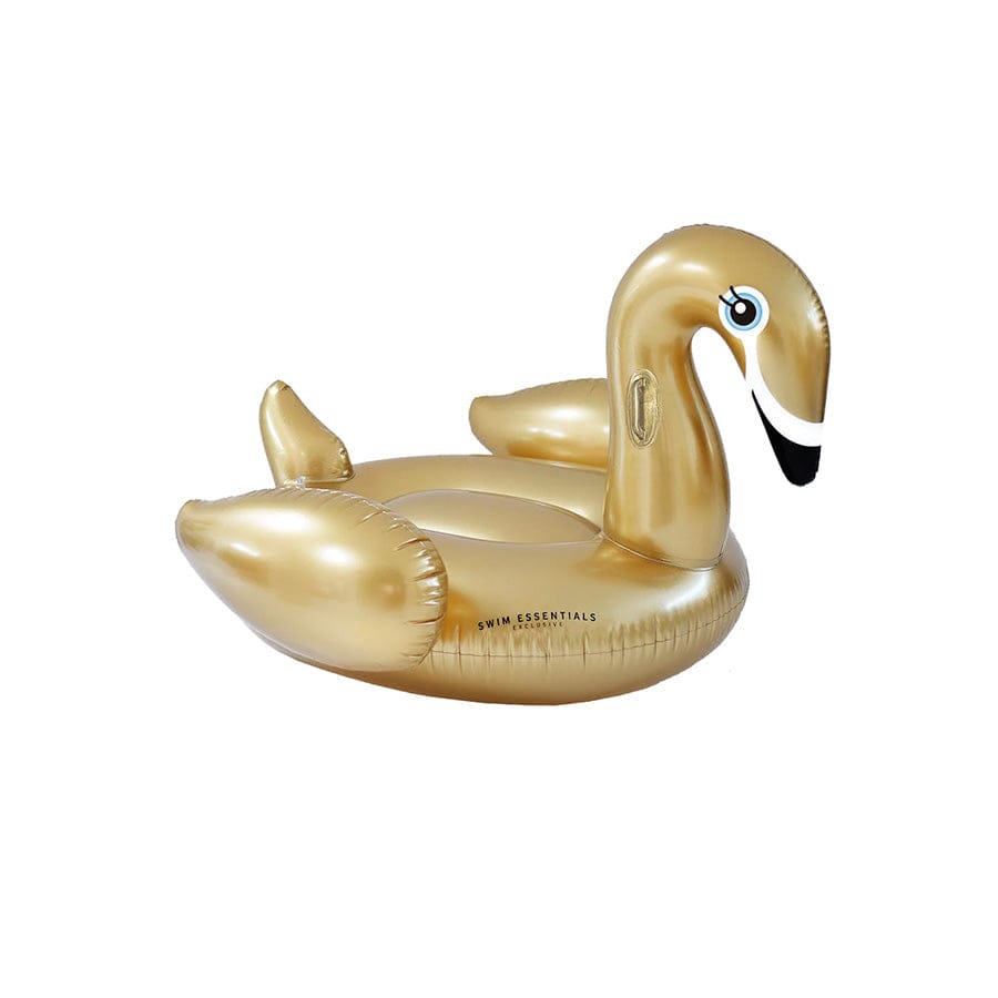 Droomlandschap | gouden opblaas zwaan xxl