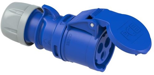 Gp cee 3p 16a 230v contra blauw - 6313120