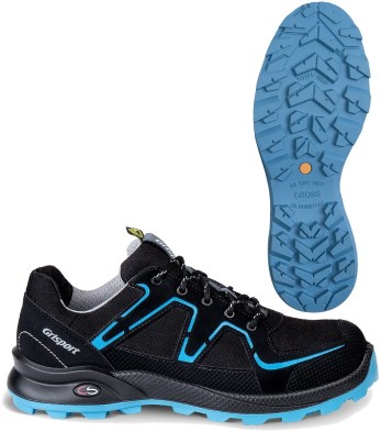 Grisport safety cross safety enduro 33604 laag s3 grijs blauw - maat 41 - 00.049.009.41