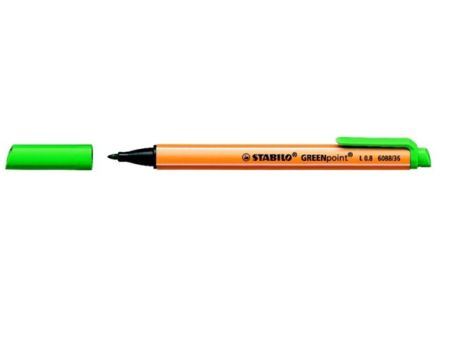 Stabilo fineliner - greenpoint - groen