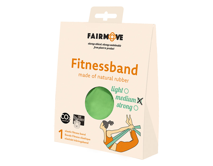 Fairzone fitnessband - medium - groen