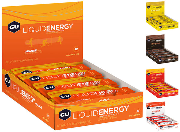 Gu liquid energy gel box of 12 | cola (koffeinhaltig)