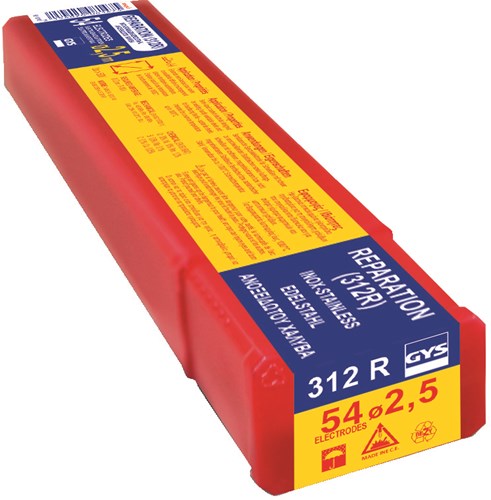 Gys las elektrodes universeel 312r, o2,5, 54x - 5193081475 5193081475