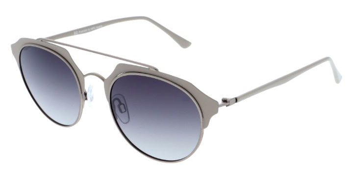 zonnebril unisex 84101 cat. 3 piloot metaal beige grijs