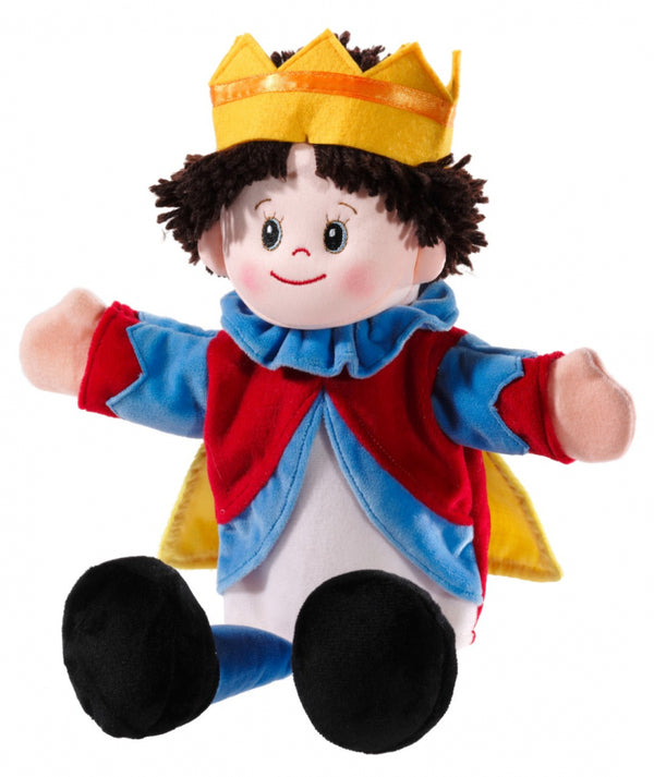 Heunec handspeelpop poupetta koning (30cm)
