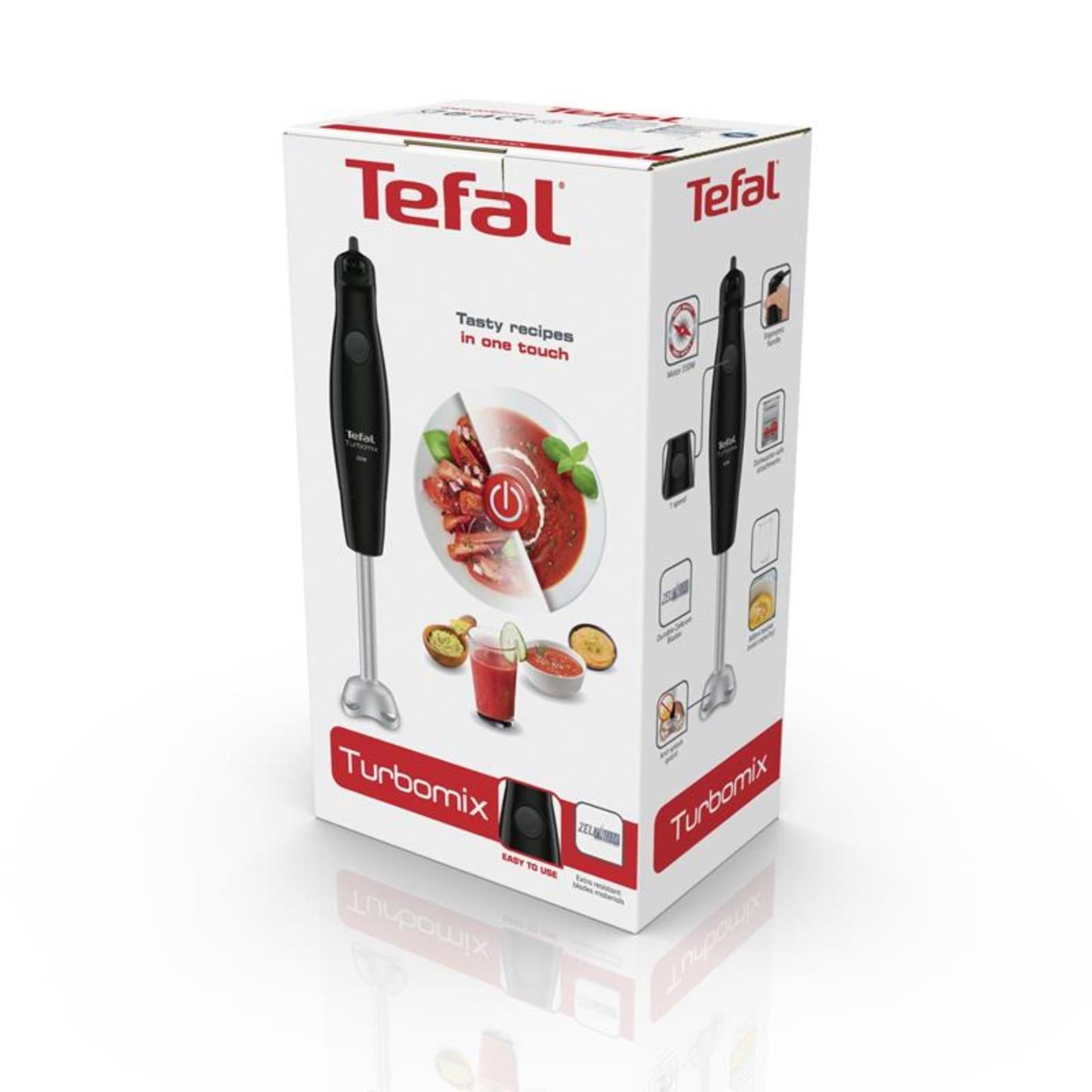 Tefal staafmixer turbomix RVS
