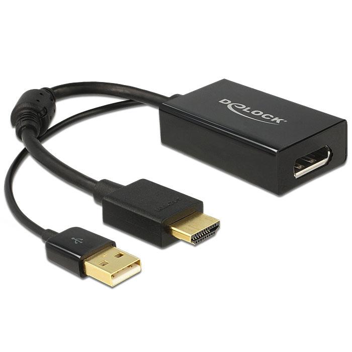 DeLOCK DeLOCK-adapter HDMI -> DisplayPort 1.2
