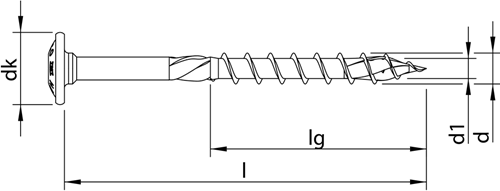 Heco -topix-plus a2 8,0 x 240, tk, tellerkop t40, dd, 50 st - hc61887