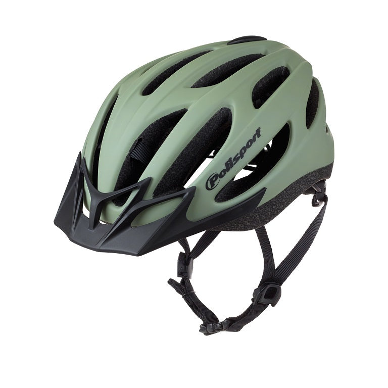 Polisport mtb helm sport-flow m 55-57cm mat groen