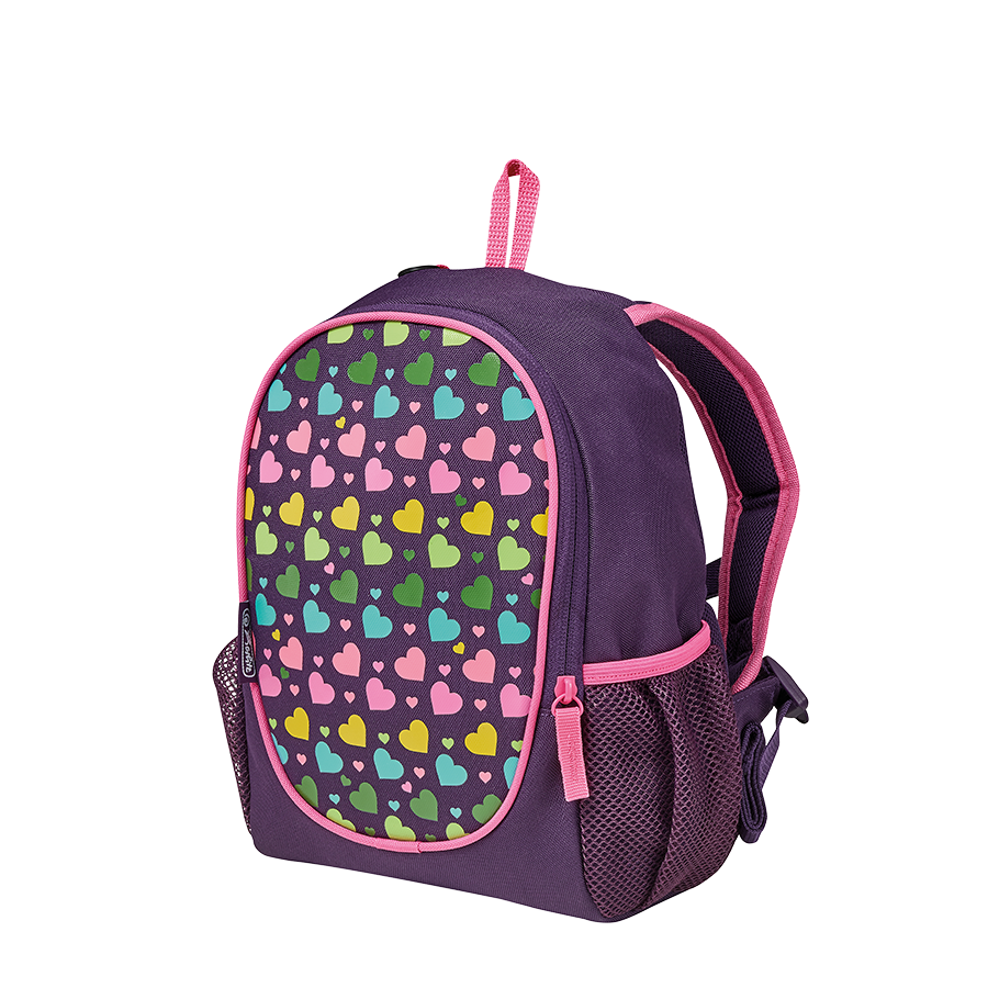Herlitz kinderrugzak rookie rainbow hearts 21x29x10cm