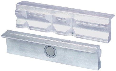 Heuer beschermbek voor bankschroef | voor bekbreedte 120 mm | prisma's | aluminium | 1 paar - 109120 - 109120