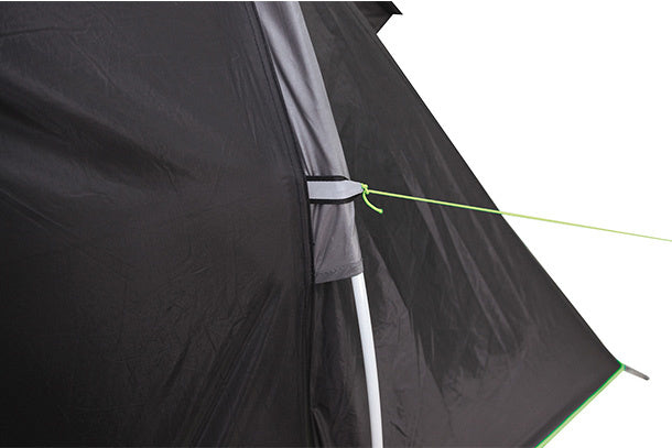 High peak Familietent Tauris 6.0 6-persoons 620 cm donkergrijs