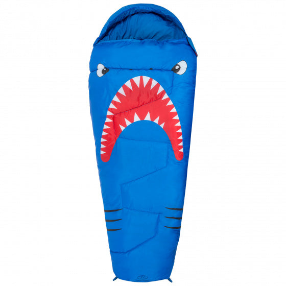 Mummie Slaapzak Haai 170 cm Polyester Blauw