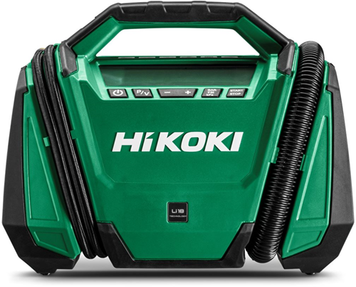 Hikoki up18daw4z accu compressor - 16l min. - 11 bar - exclusief accu's en lader - up18daw4z