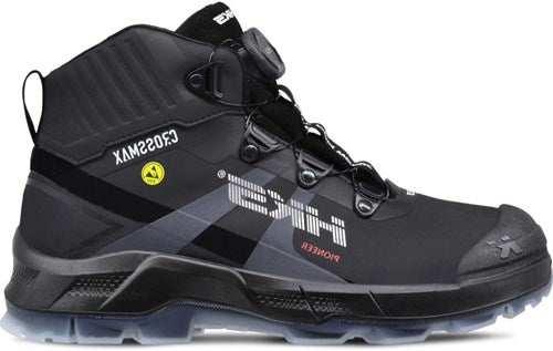 Hks werkschoenen hks werkschoen pioneer boa s3s hoog + kn | zwart | maat 42 - 4040005162422