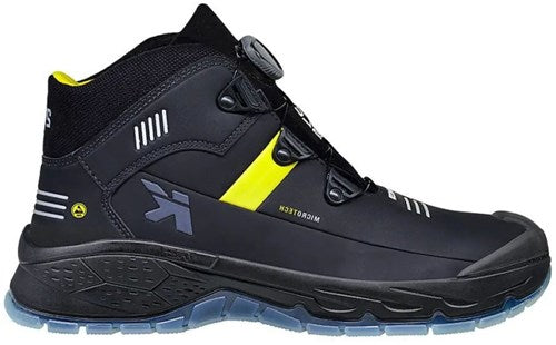 Hks werkschoenen hks werkschoen rs 275 s3 boa | zwart geel | maat 46 - 00.162.115.46