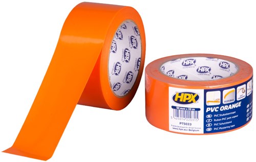 Hpx producten pvc beschermingstape oranje 50cmx33m