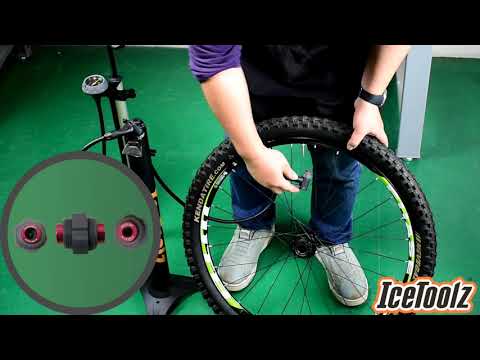 IceToolz Hogedrukcompressor zwart 106PSI 11,0bar