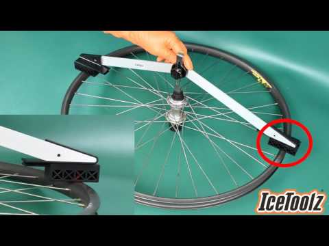 Aligneur de jantes et moyeux IceToolz Xpert E312