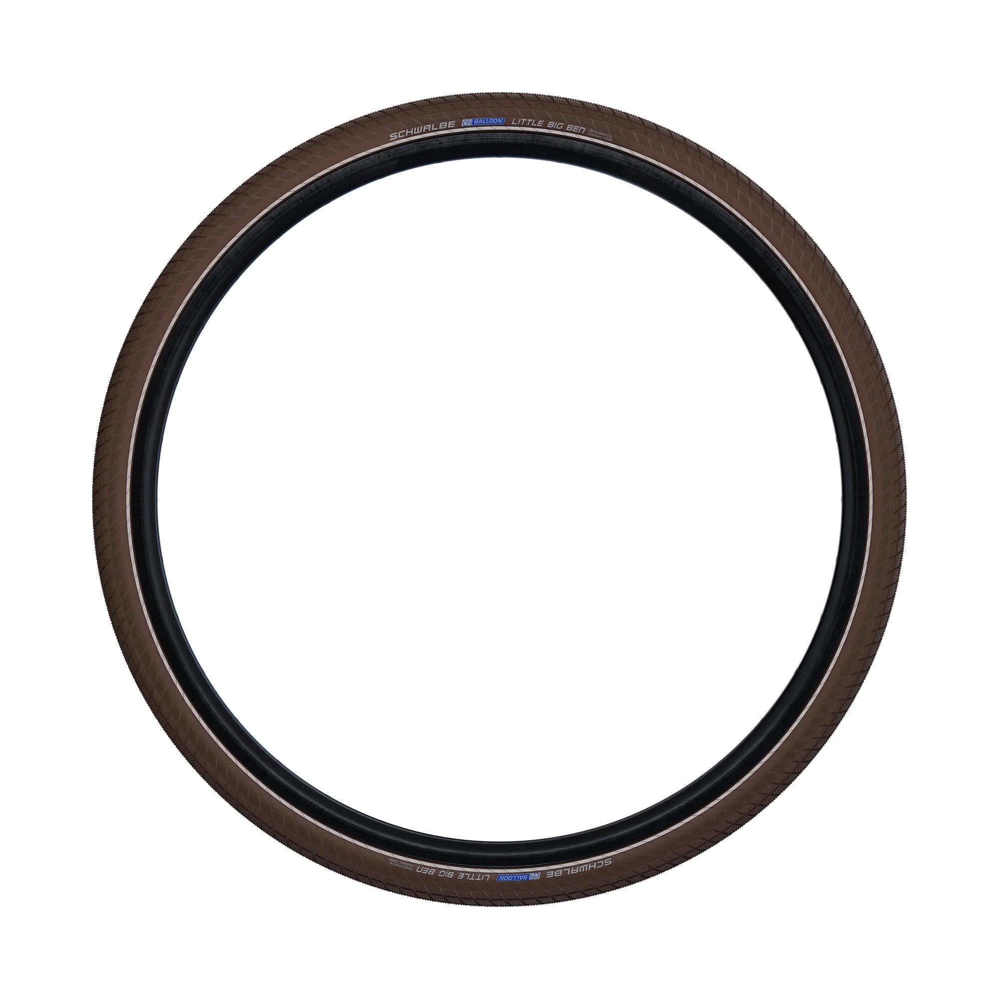 Schwalbe - little big ben k-guard reflex marron 28x1.50