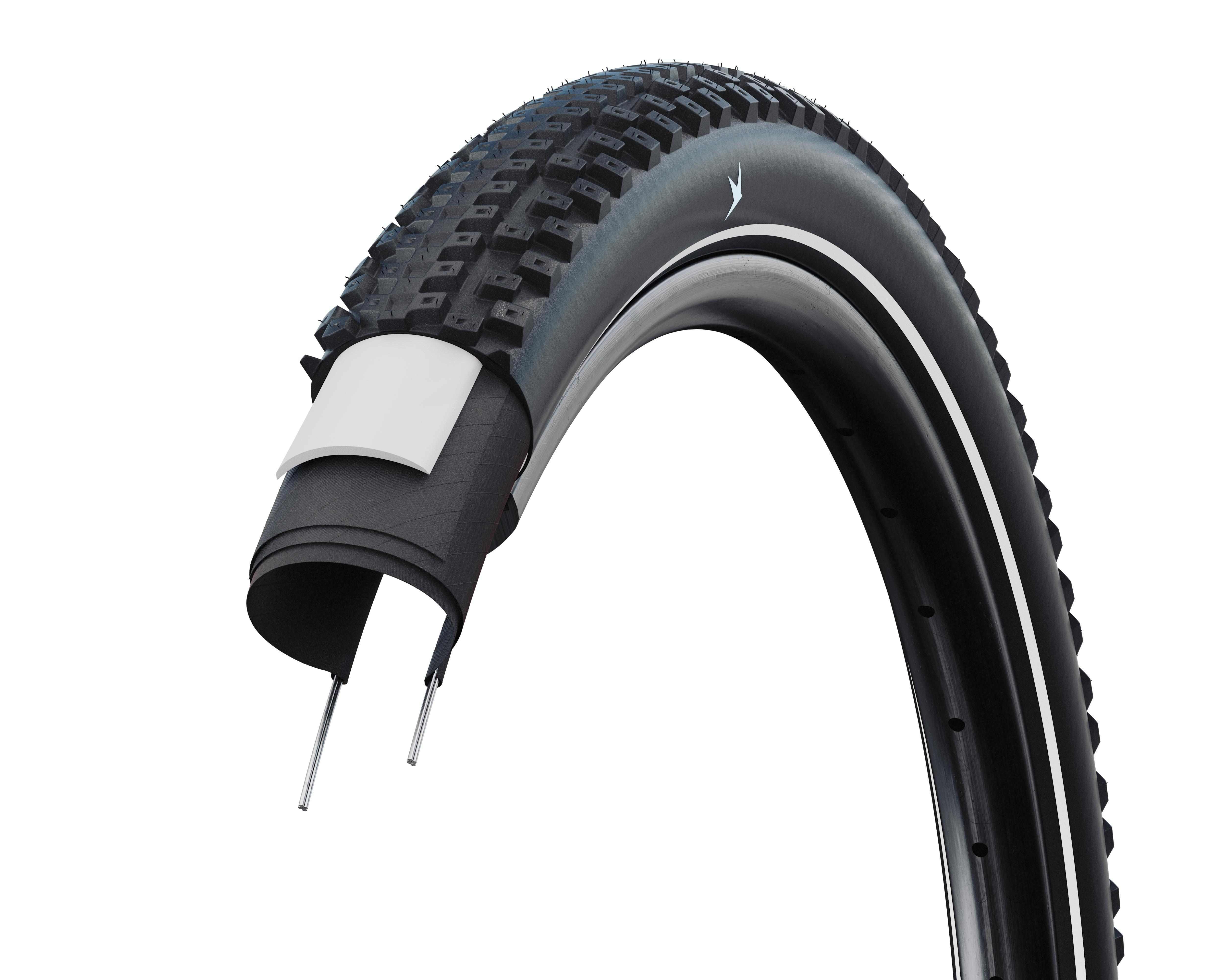 Schwalbe benelux b.v. schwalbe bub. 60-584 27.5 x 2.35 advancer hybrid punctureguard b b-sk+rt hs 636 green - 11159551.01