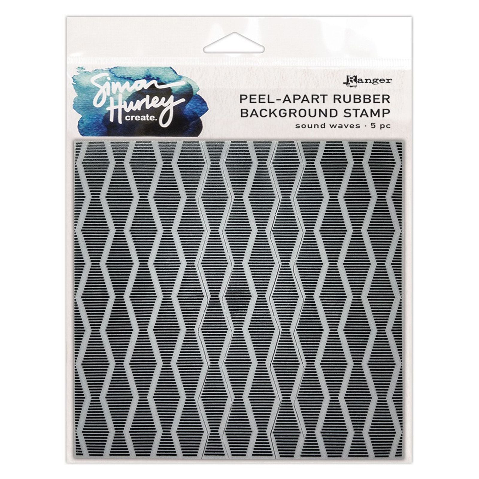 Ranger ink ranger • simon hurley create. background stamp sound waves