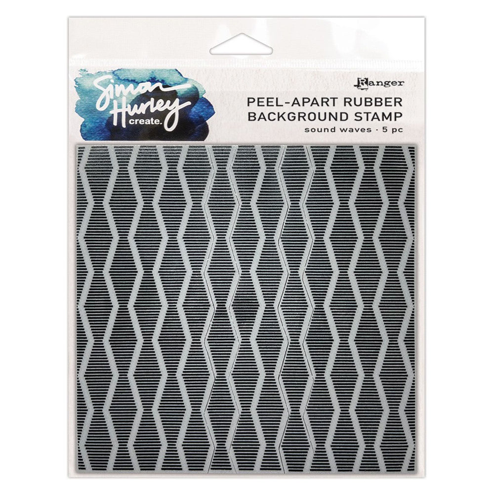 Ranger ink ranger • simon hurley create. background stamp sound waves