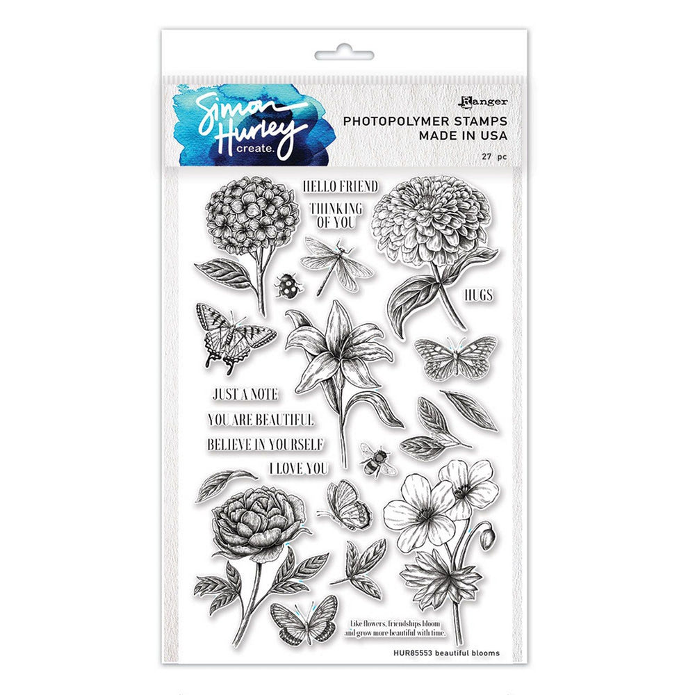 Ranger ink ranger • simon hurley create photopolymer stamps beautiful blooms