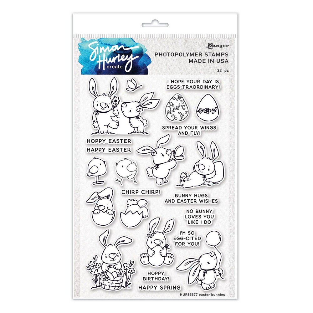 Ranger ink ranger • simon hurley create photopolymer stamps easter bunnies