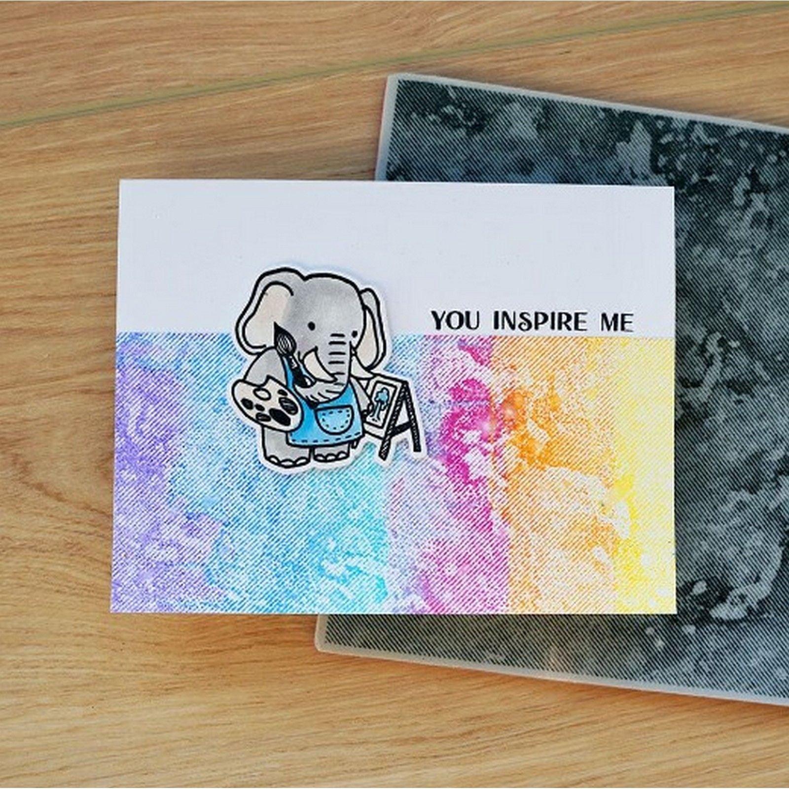 Ranger ink ranger • simon hurley create. background stamp watercolor