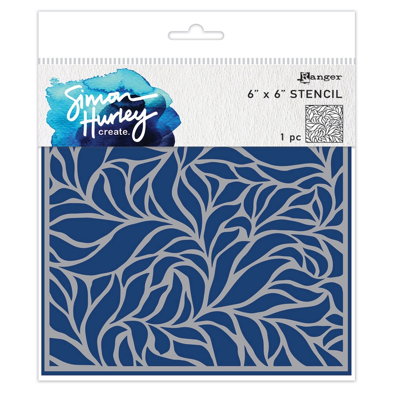 Ranger ink ranger • simon hurley create. stencils lush leaves