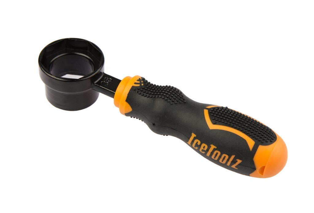 Clé de jeu de direction 32 36 mm IceToolz 240NX10 pour les systèmes de verrouillage de jeu de direction Post-Modern ou Shimano