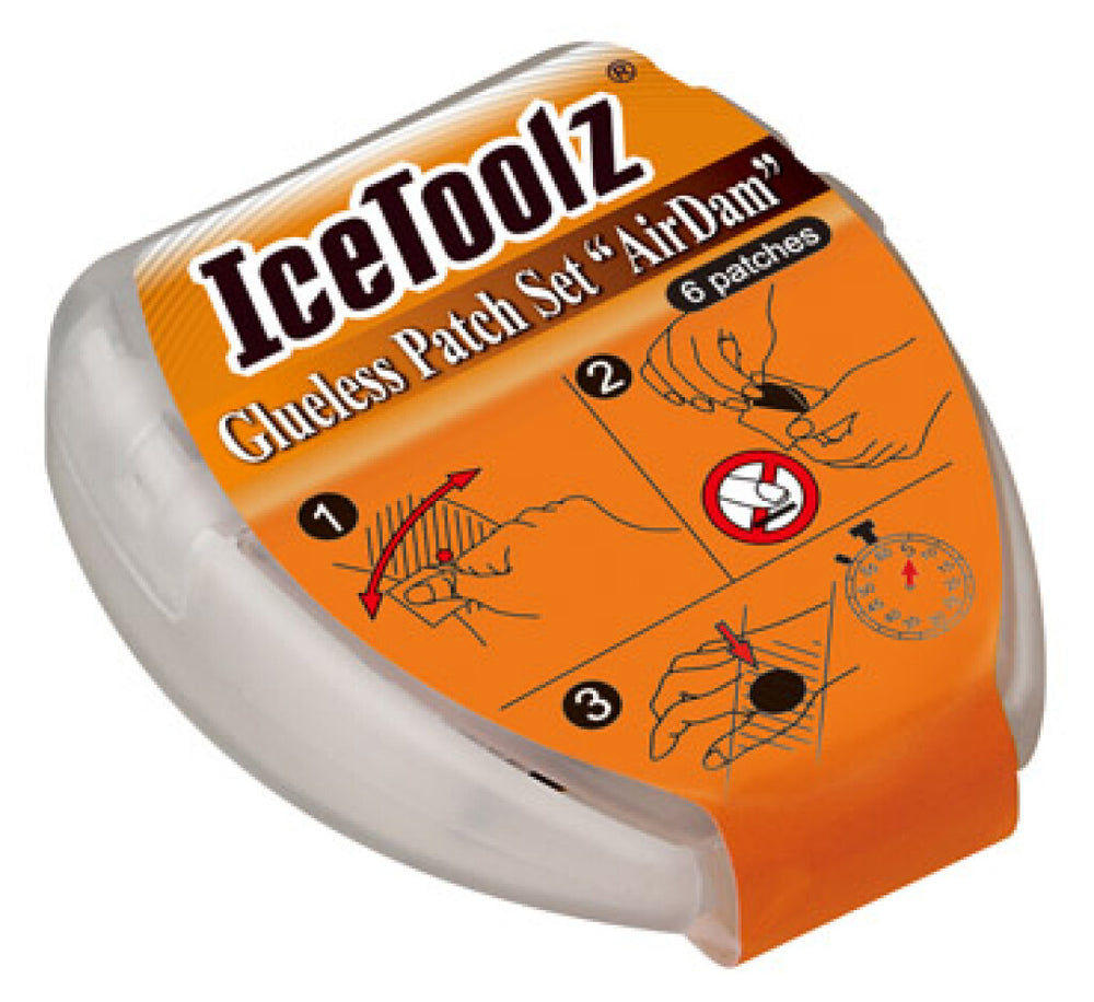 Pansements auto-vulcanisants IceToolz 56P6 Airdam (6 pièces)