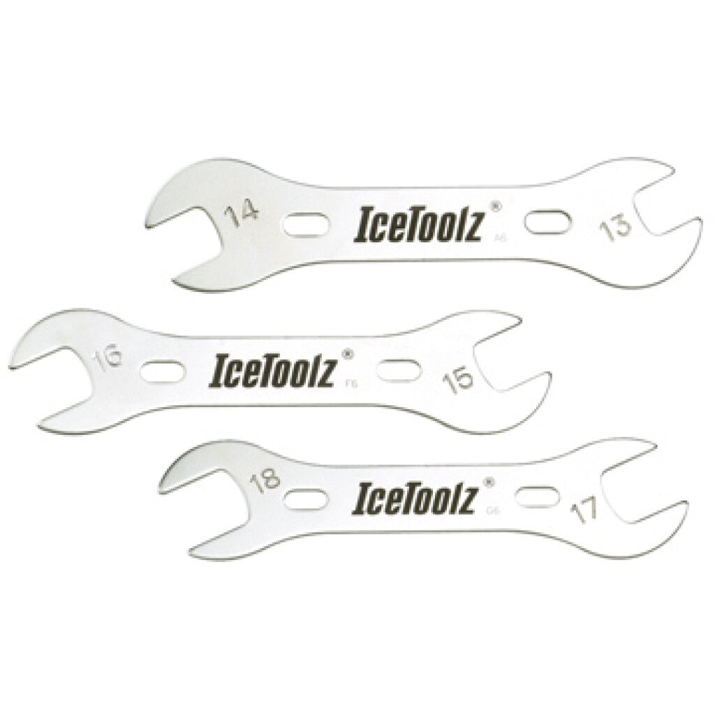 Jeu de clés à cône IceToolz 37X3 (3 pièces)