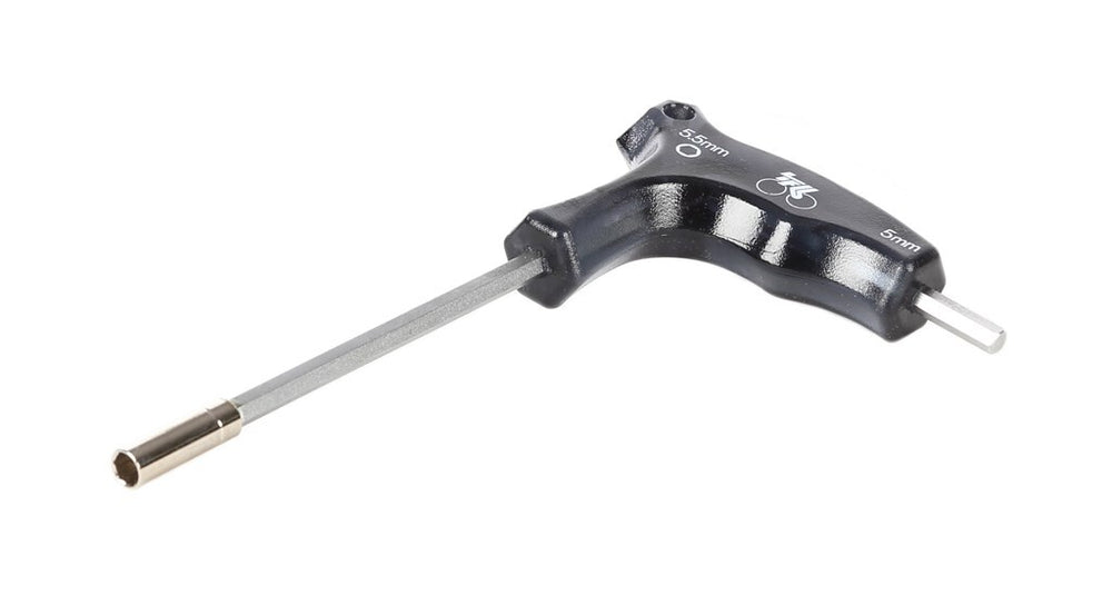 Icetoolz nippelsleutel 5,5mm + 5mm inbussleutel, 12c1