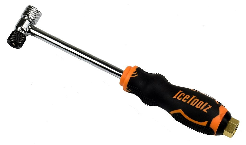 Icetoolz (buzaglo) icetoolz pomp compressor handvat + schroefaansluiting, a911
