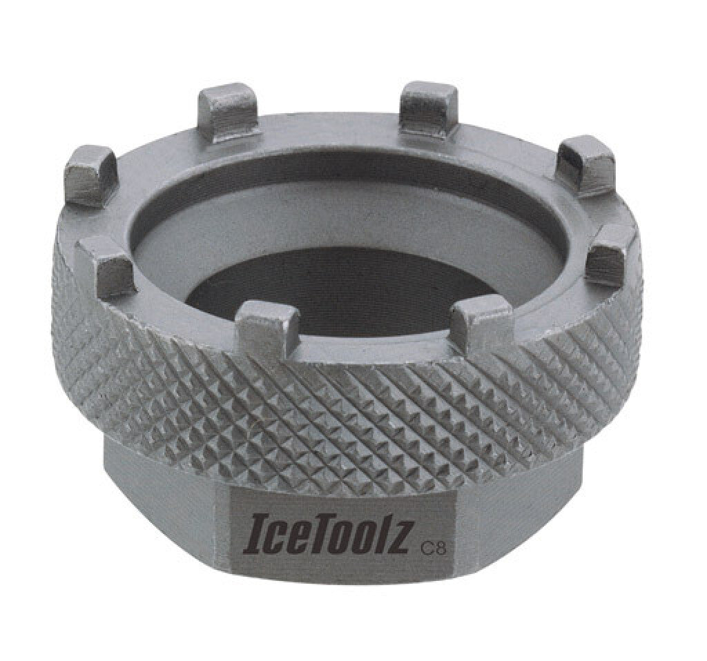 trapas gereedschap 8-noks Shimano + Isis zwart