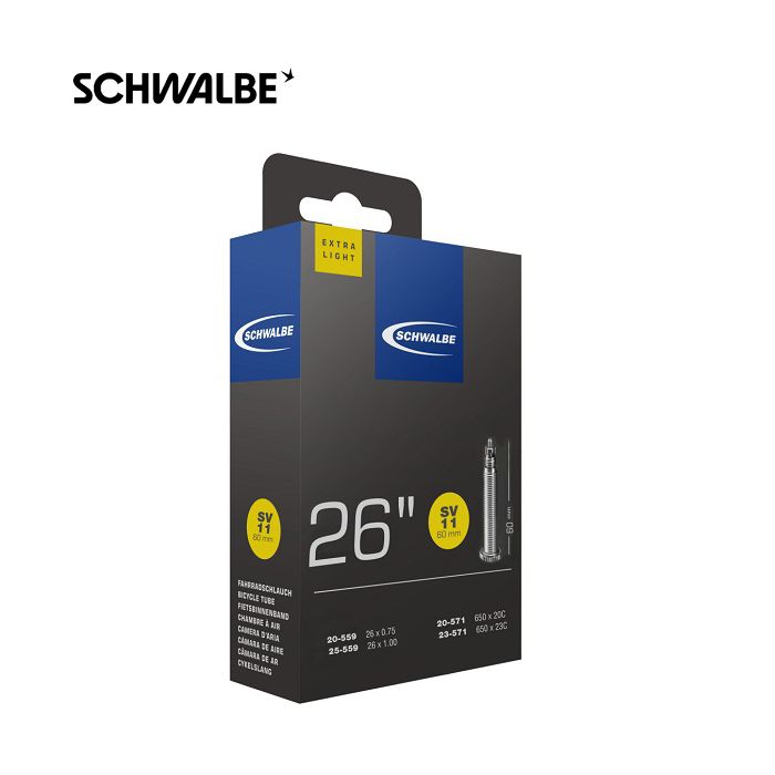 Schwalbe Binnenband SV11 26 20 25-559 571 60mm ventiel