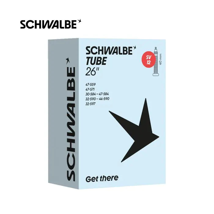Schwalbe benelux b.v. schwalbe binnenband sv12 26 30 47-559 597 fv 40mm