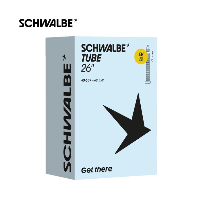 Schwalbe benelux b.v. schwalbe binnenband sv13 26 40 62-559 fv 60mm