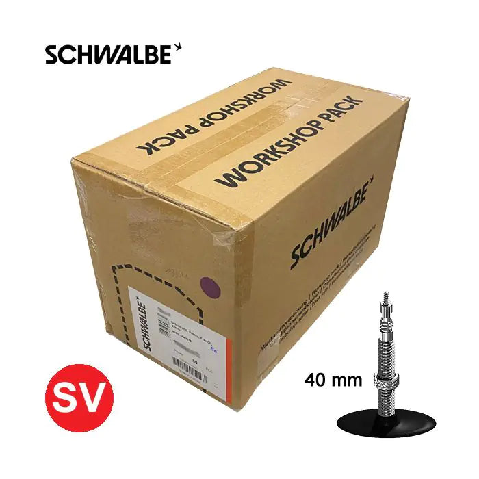 Schwalbe werkplaatsverpakking binnenband 28 inch sv17 (p50)